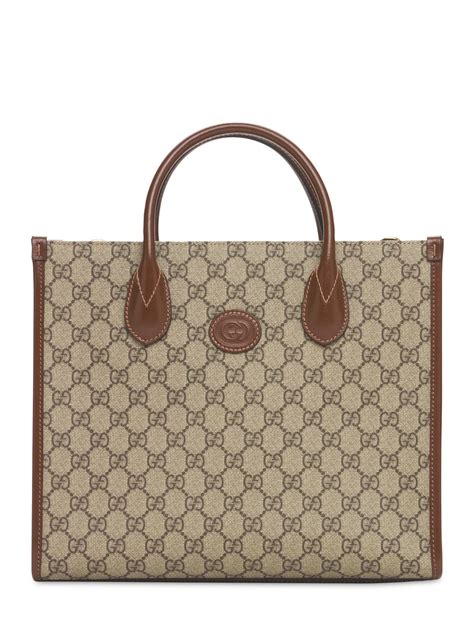 Gucci GG Supreme Tote Bag Canvas Tote Bag 211120 in Good 